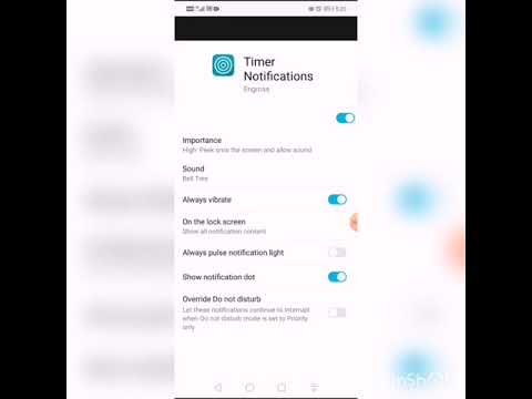 Manage Notifications and Tones on Android 8 (Oreo) and higher devices.