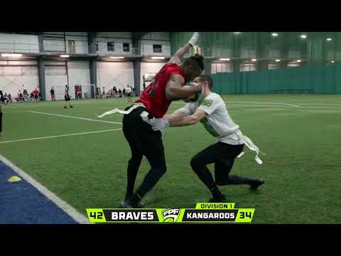 Winter 2023 Division 1 Semi-Finals Game of the week Braves vs Kangaroos