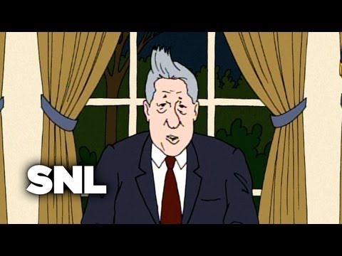 Fun with Real Audio: Clinton Apologizes - Saturday Night Live