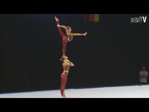 Kerstin Stein, Alexandra Kober - SC Riesa - Women's Pair - Balance - Sachsenpokal Riesa 2012