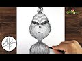 How to Draw THE GRINCH | Drawing Tutorial step by step