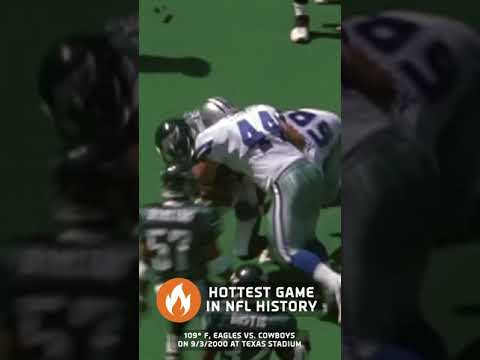 What was the Hottest Game in NFL History?