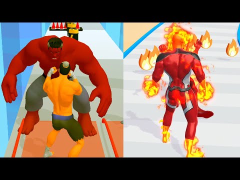 Hero Evolve Runner vs Superhero Run Game Max Game All Level New Update