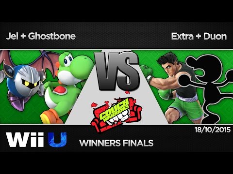 Couchwarriors Ranbat October 2015: Jei + Ghostbone vs. Extra + Duon (WF) - Doubles