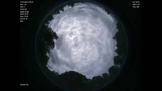 2026-07-07 All sky camera capture from Poiana Rusca Mountains, Romania