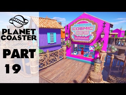 Planet Coaster Part 19 - Tropical Fishing Village