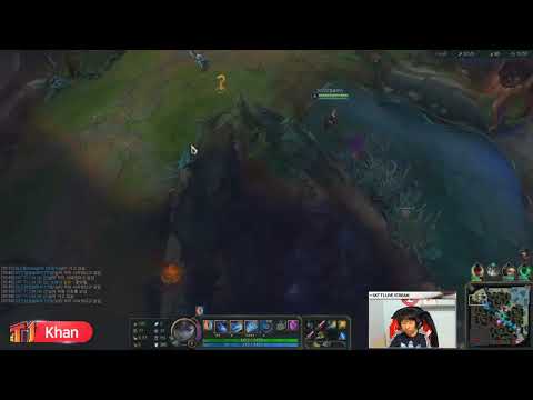 SKT Khan stream Camille, KDA 9/5/7. Dec 13, 2018