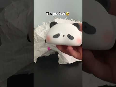 Cute Squishy Panda Lamp 🥰 #gift #cutegifts #cute #adorable able