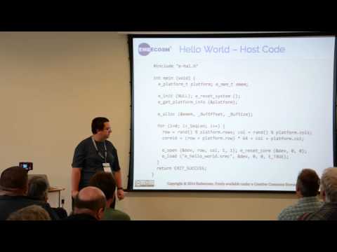 An Introduction to Writing Applications for the Parallella Board, Simon Cook (OSHCamp at WB 2014)