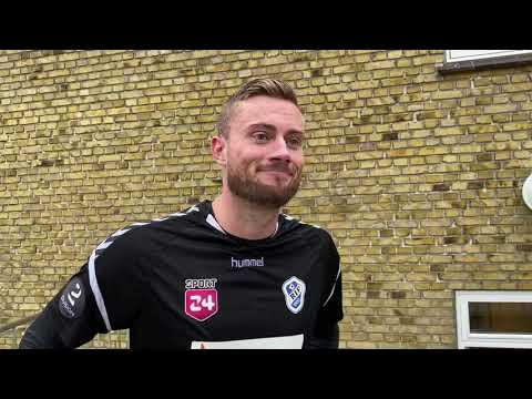 Dennis Juelsgaard efter hattrick mod Viby IF