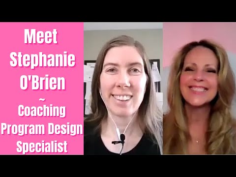 Meet Stephanie O'Brien - Coaching Program Design Specialist🌟