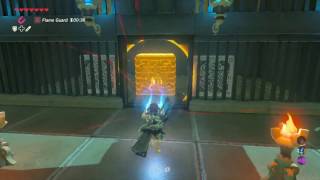Zelda Breath of the Wild - Qua Raym Shrine + chest