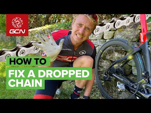 How To Fix A Dropped Chain | What To Do If Your Chain Comes Off While Cycling