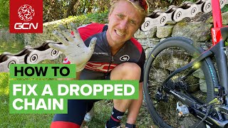 How To Fix A Dropped Chain | What To Do If Your Chain Comes Off While Cycling