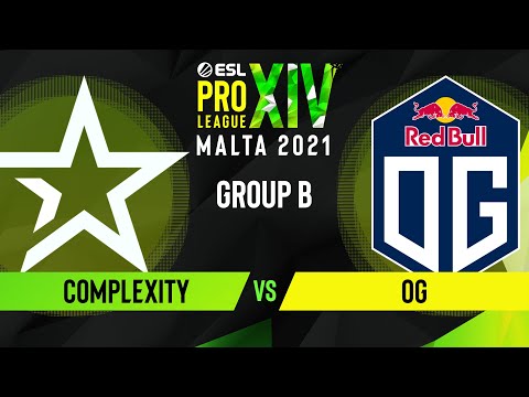 CS:GO - Complexity vs. OG [Mirage] Map 1 - ESL Pro League Season 14 - Group B