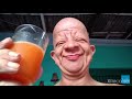 Bald Guy Drinks Orange Juice Original