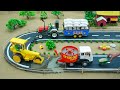 Diy Mini Tractor Modern Road Construction With Truck And Road Roller Science Project Diy Projects