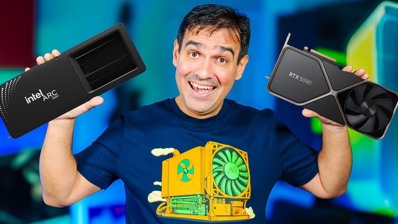 Vin PLĂCILE VIDEO NOI! Intel astăzi, Nvidia RTX 5000 și AMD RX 8000 în curând!