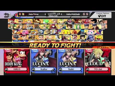 SL70 Doubles Winners Finals - Halo/TG|Jet (Red) vs Kallor/SAK|Saiki (Blue)