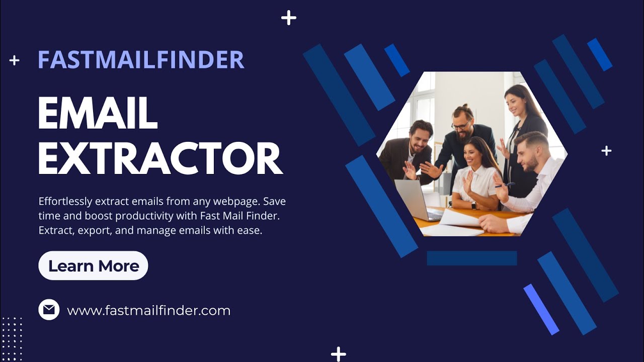 Chrome Email Extractor demo video