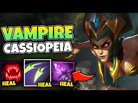 SUPER HEALING CASSIOPEIA IS UNKILLABLE IN SEASON 11! THE ULTIMATE 1V9 MACHINE - League of Legends