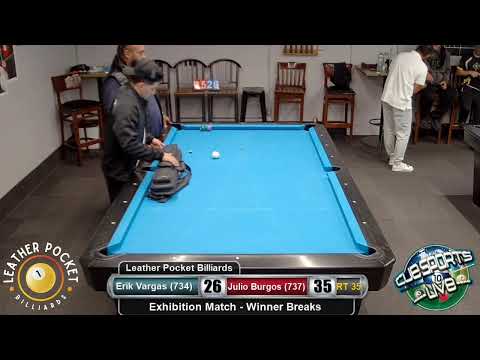 Erik Vargas 743 Vs Julio Burgos 746 - Rematch