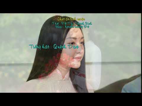 Chút ân tình muộn Sheet - Quỳnh Dao