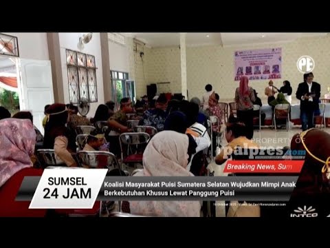 Koalisi Masyarakat Puisi Sumsel Wujudkan Mimpi ABK