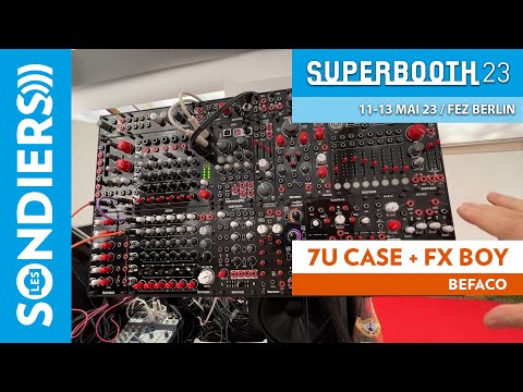 BEFACO 7U CASE + FX BOY (multi effets à cartouches)