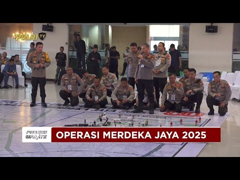 PRESISI UPDATE: POLRI GELAR TACTICAL FLOOR GAMES OPERASI MERDEKA JAYA 2025 14/08/25 (18.30)