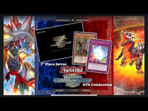 Yu-Gi-Oh! 1st Place Jurrac Deck - World Championship 2025 Celebration Event