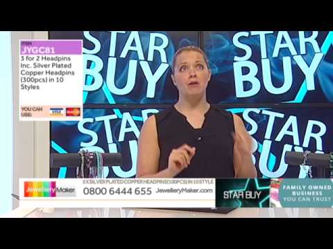 Lilac Quartzite on The Late Show (JewelleryMaker) LIVE 13/04/2015