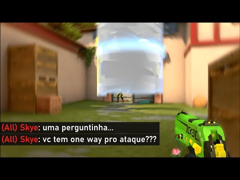 "Cypher, você tem one way pro ataque?"