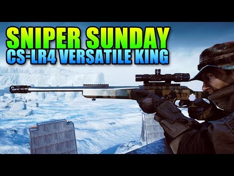 Sniper Sunday - CS-LR4 Most Versatile Bolt Action Since Patch! | Battlefield 4 Sniper Gameplay