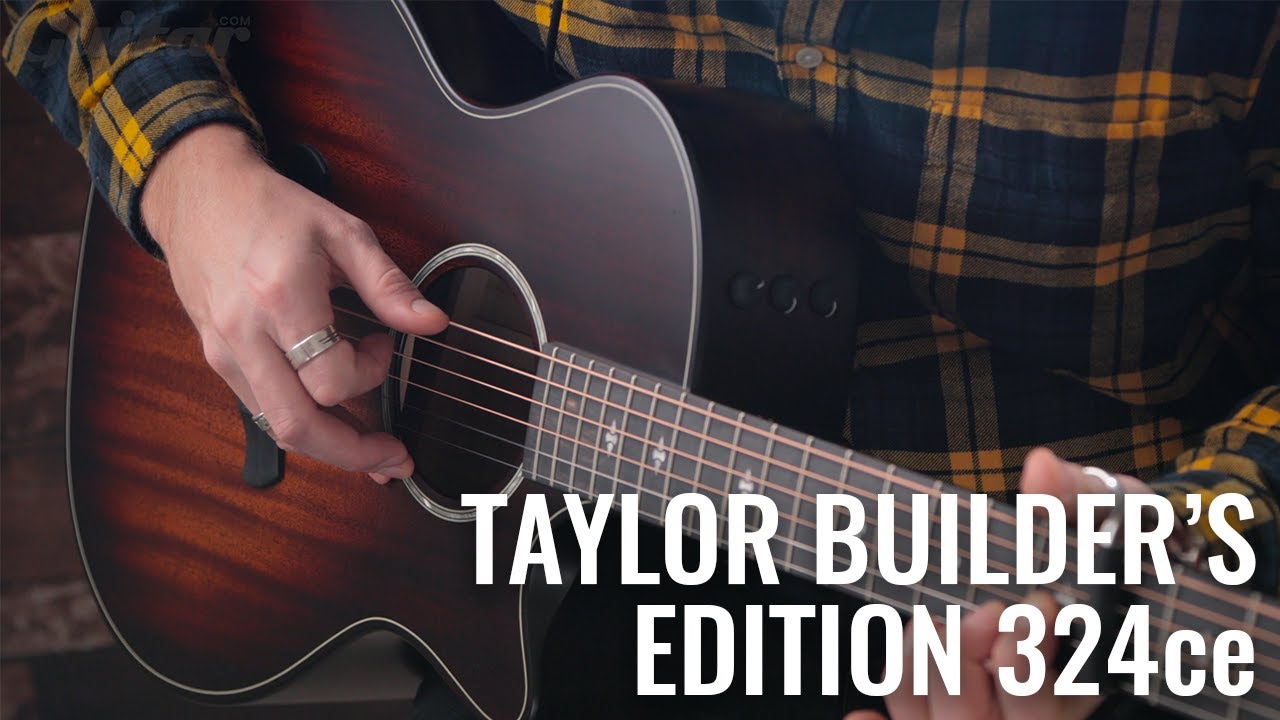 NAMM 2020: Taylor Builder's Edition 324ce Demo | Guitar.com - YouTube