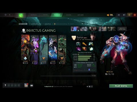 dota2carry Eurus Arc Warden - IG vs 4am