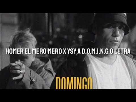 Homer el mero mero, ysy a domingo LETRA