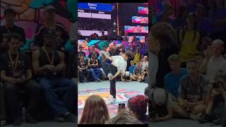 This Kid Just Outdanced Everyone 😱🔥 #bboy Saturn #breakdance #dance #hiphop #battle #powermoves