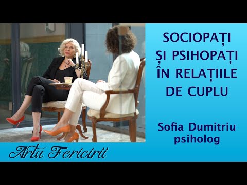 Sofia Dumitriu - Sociopati si psihopati in relatiile de cuplu