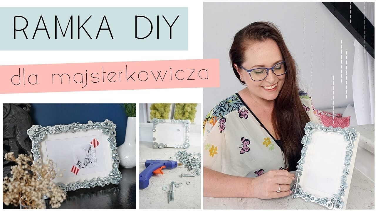 Wyjątkowa ramka | #DIY 37 | HAART #ramka #śruby