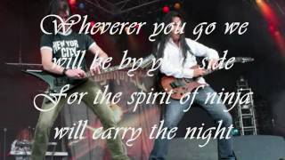 Strike of the ninja - DragonForce With Lyrics