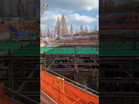 마곡지구지원 DS17-1~5블럭 복합시설 신축공사 중 토공사 및 흙막이공사