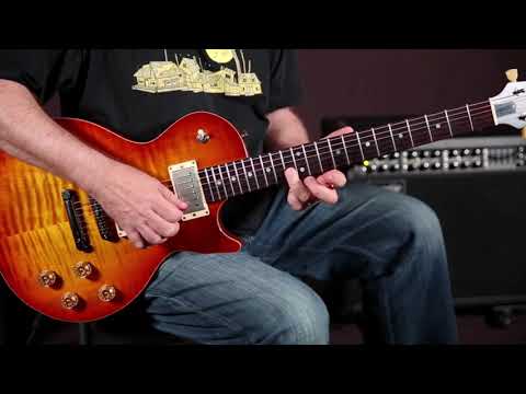 Simple Blues Phrasing... Pentatonic A Minor Blues in 5 Different Positions