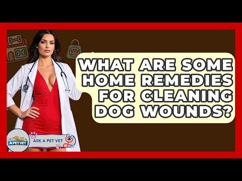 What Are Some Home Remedies For Cleaning Dog Wounds? - Ask A Pet Vet