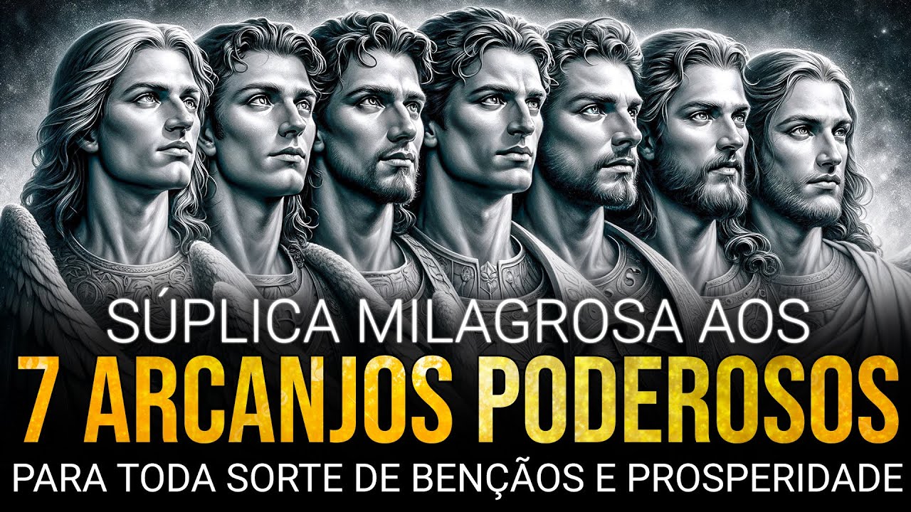 SÚPLICA MILAGROSA AOS 7 ARCANJOS PODEROSOS PARA TODA SORTE DE BENÇÃOS E PROSPERIDADE