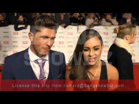 Jordan Davies & Helen Briggs interviewed by BANG Showbiz Showbiz at the NTA 2016