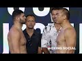 HEAVYWEIGHTS SHOWDOWN Filip Hrgovic And Zhilei Zhang Weigh In Face Off Hrgovic Zhang