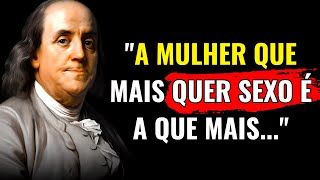 Lições de vida de Benjamin Franklin para Aprender na Juventude e Evitar Arrependimentos na Velhice