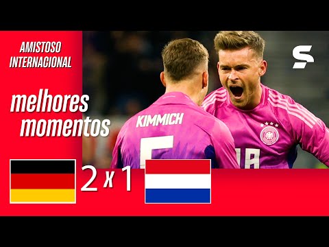 Gols e lances de Alemanha x Holanda