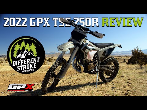2022 GPX TSE 250R First Ride and Review | GPX 2 Stroke | Different Stroke Motorsports